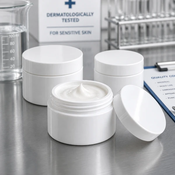 Medical cream jars for pharmaceutical use